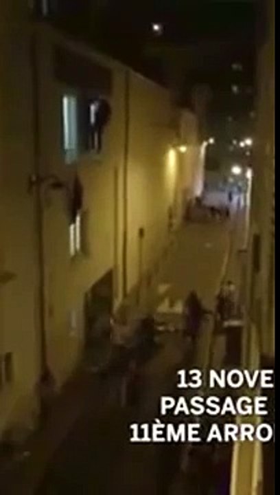 Exclusive RAW footage of the Paris Attack -داخل المسرح بباريس بتكلون