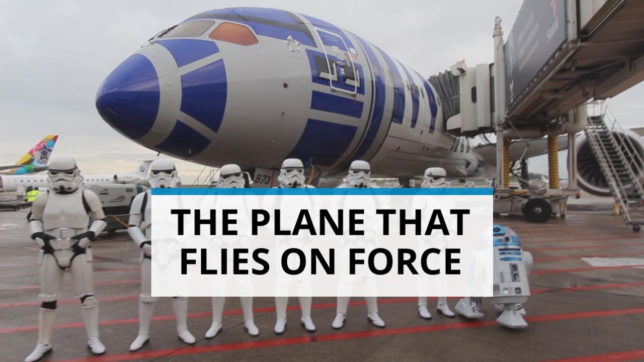 Fly in Star Wars style on this plane