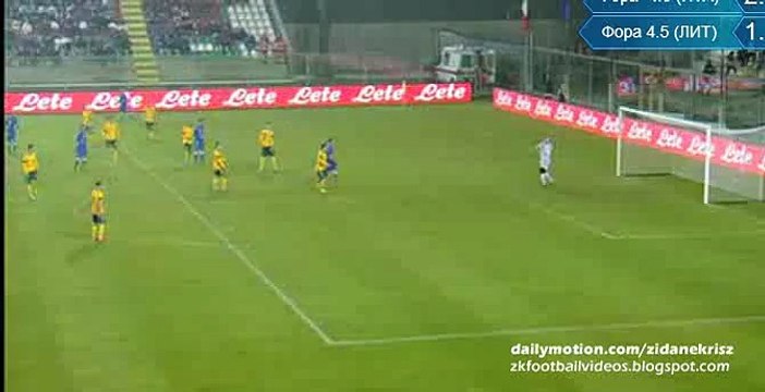 2-0 Marco Benassi Amazing Crossbar Goal - Italy v. Lithuania - U21 Euro Qualification 17.11.2015 HD