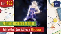 Editing Recorded Actions - Building Your Own Actions in Adobe Photoshop - 4-16