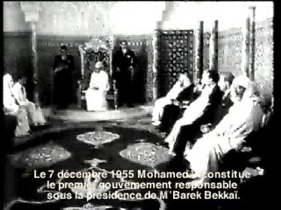 Premier Gouvernement marocain 1955