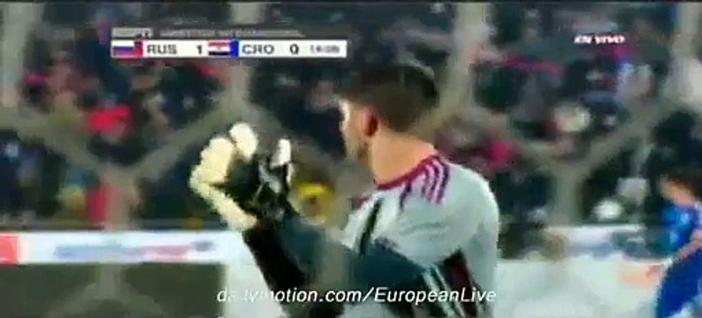1st Half Goals & Highlights RUSSIA 1-0 CROATIA Friendly Match 17.11.2015 HD