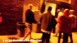 Homeless Pizza Party Prank!!