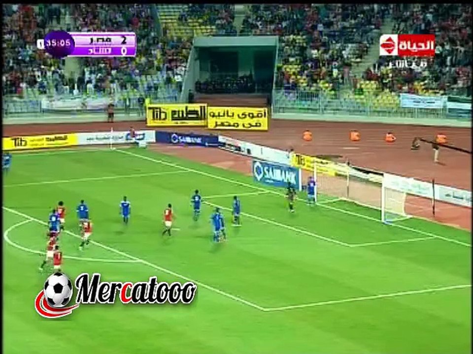 هدف مصر الثالث ( مصر 3-0 تشاد ) تصفيات كأس العالم 2018 : أفريقيا