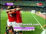 اهداف الشوط الاول ( مصر 4-0 تشاد )  تصفيات كأس العالم 2018