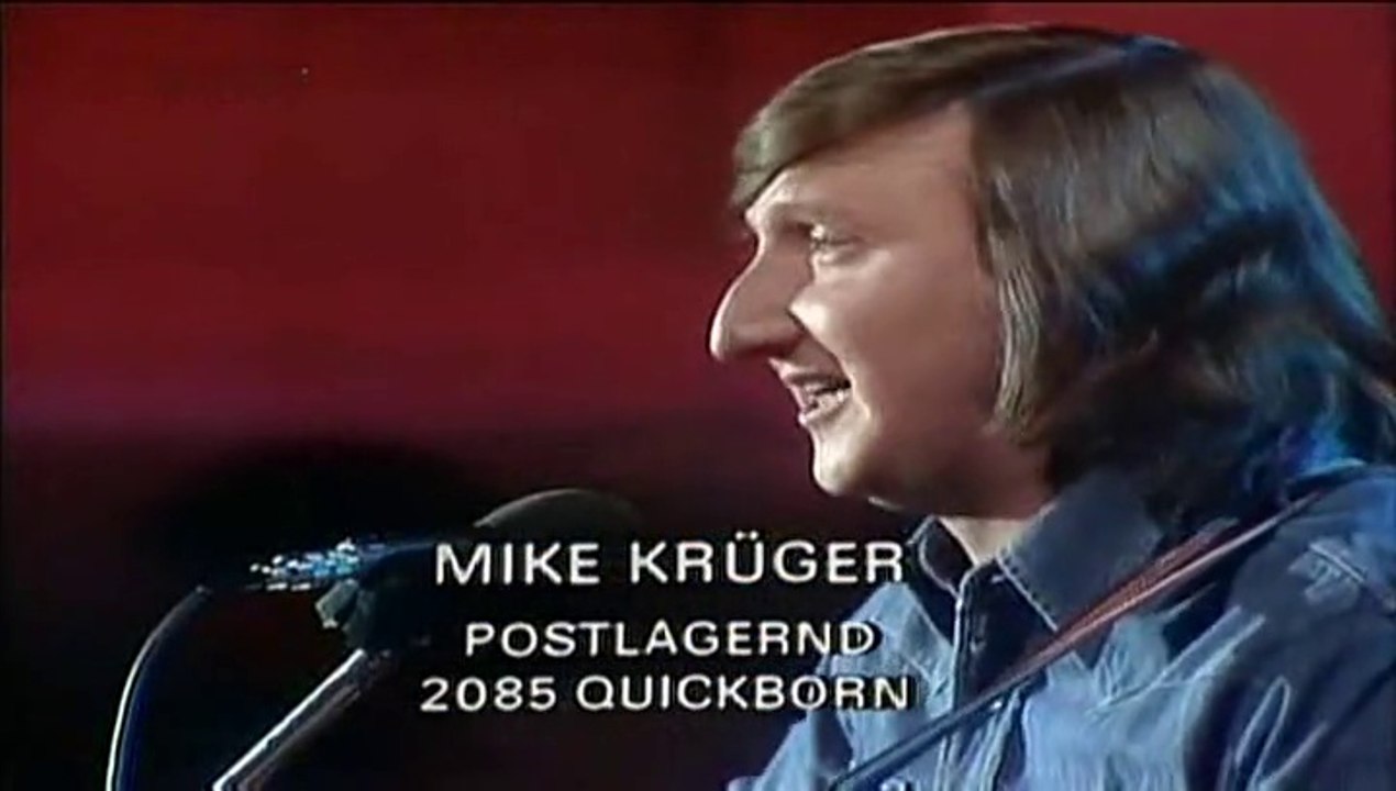 Mike Krüger - Auf der Autobahn nachts um halb eins 1977