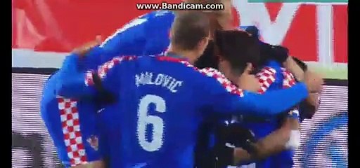 Mario Mandzukic Incredible GOAL RUSSIA 1-3 CROATIA 17.11.2105 HD