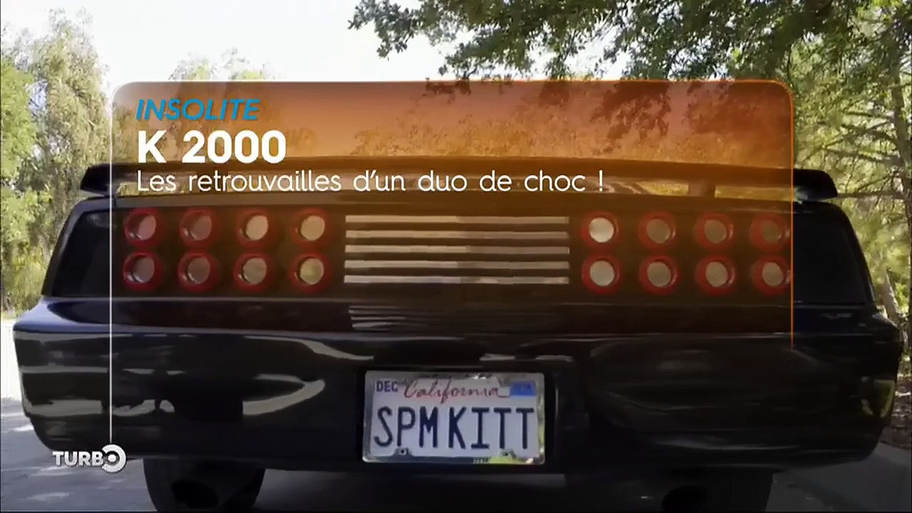 People : K2000 et David Hasselhoff, les retrouvailles (Emission Turbo du 15/11/2015)