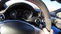 Mercedes Benz GLA 45 AMG Edition one Exhaust sound Startup with hard acceleration loud sou