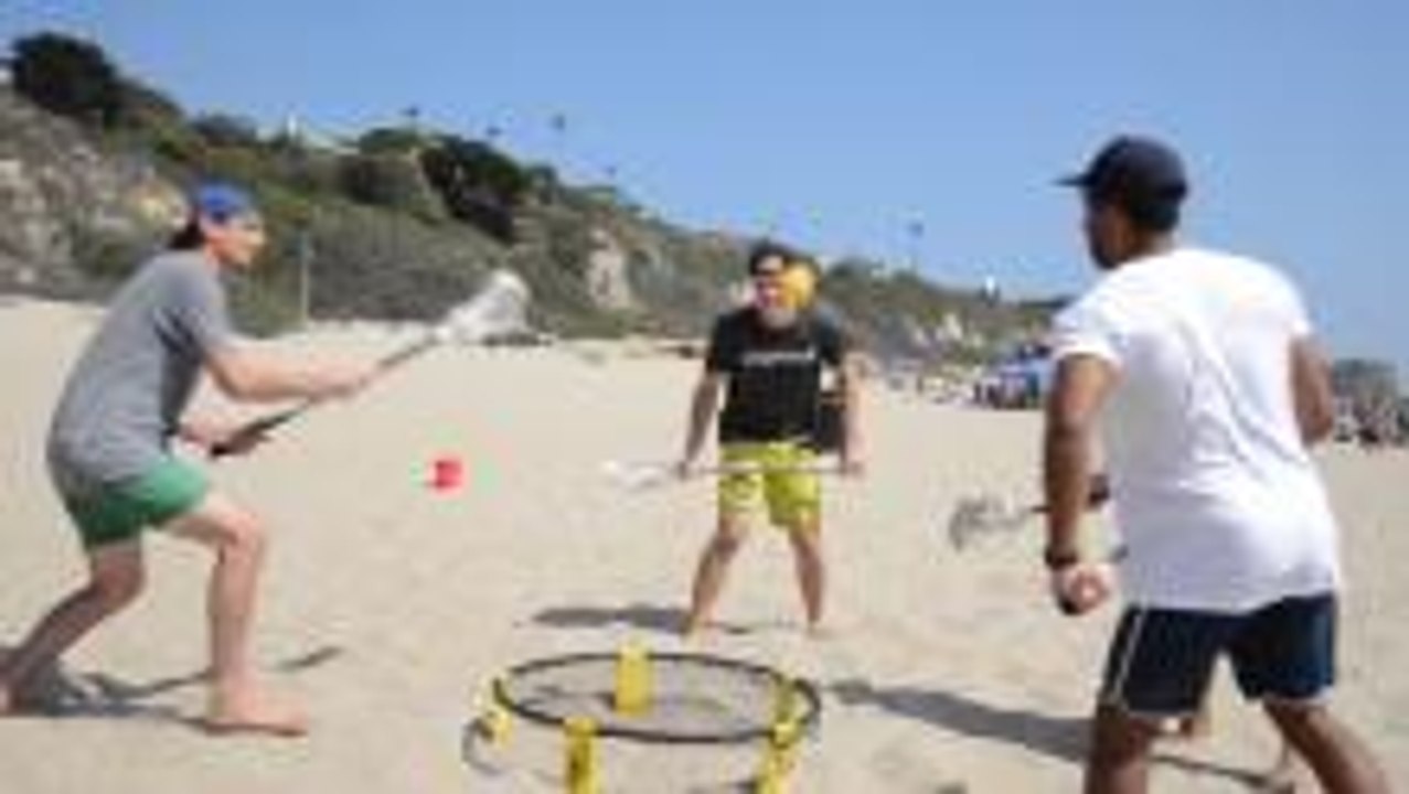 Lacrosse Meets Spikeball video Dailymotion