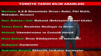 40 türkiye tarihi bilim adamları