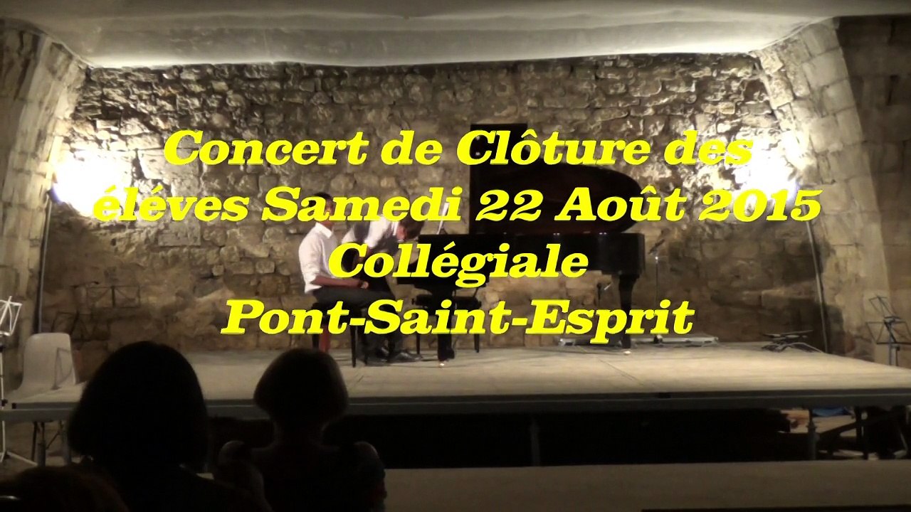 Concert des éléves 22-08-2015 21h Vidéo N°21