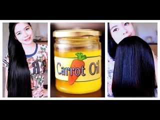 How to Make Carrot Oil For Preventing Split Ends Breakage Hair Fall and Hair Growth Benefits Beautyk