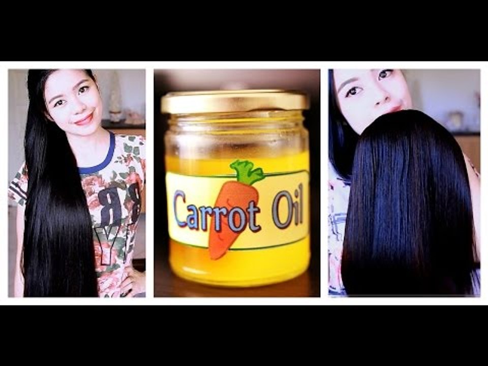 How to Make Carrot Oil For Preventing Split Ends Breakage Hair Fall and Hair Growth Benefits Beautyk