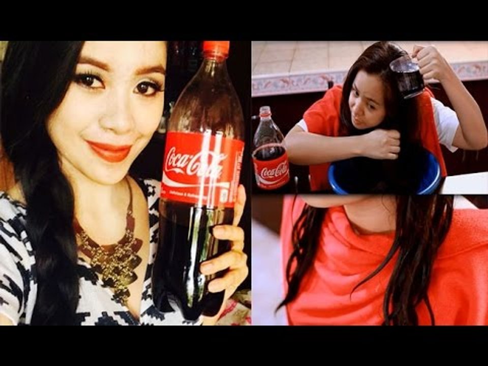 Coca Cola Hair Rinse For Softer, Fuller, Frizz Free Hair- Does it work?