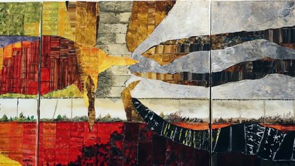 FRANCOIS CATRIN Dans son atelier