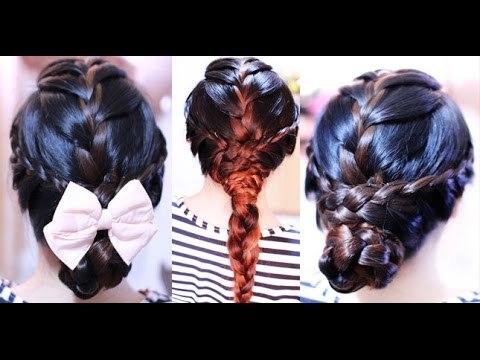 French Lace Braided Hairstyle for the Holidays Beautyklove