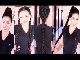 My Go to Gym 2nd and 3rd day Hairstyles- Beautyklove