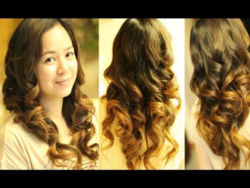 Big Voluminous Curls to Loose Tousled Waves Hair Tutorial
