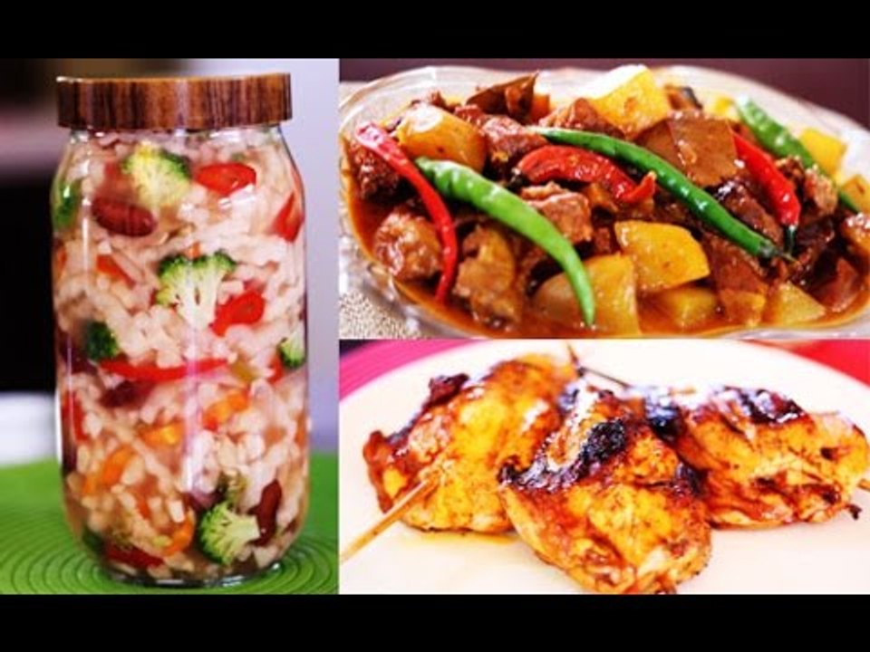 3  Food Recipes Using Apple Cider Vinegar Challenge Ft. Erwan Heussaff