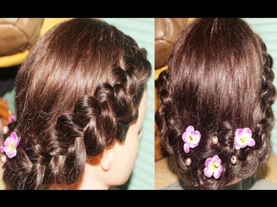 Lace Braid Series 3: No Heat Wedding Prom Party Lace Braid Updo
