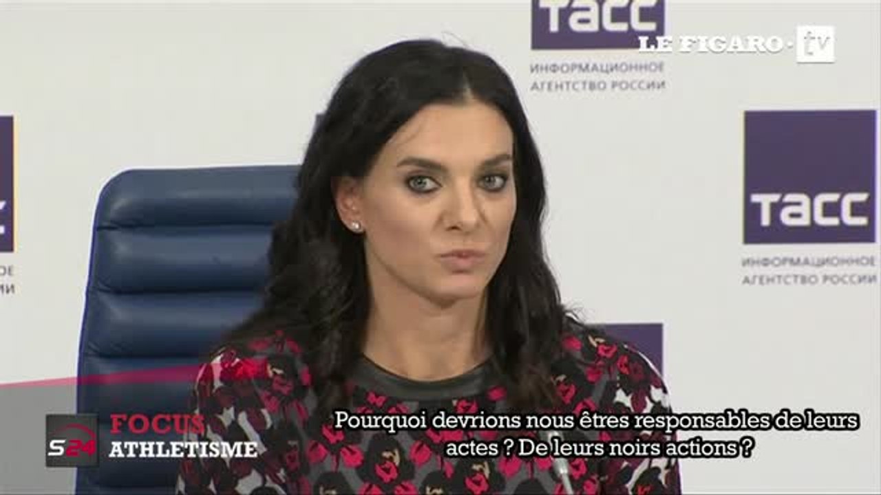 Isinbayeva monte au créneau pour défendre les athlètes russes