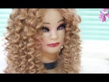 Heatless Carrie Diaries Curls - No Heat Bubble Wrap Curls