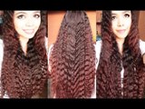 No Heat Summer Crimped Waves 2 quick and Easy Spring And Summer Hairstyles