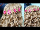 Easy Step by Step Waterfall Braid Tutorial Curly Hair Version