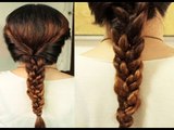 Fall Twist Braided Braids Hair Tutorial