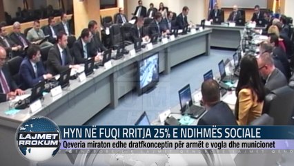 HYN NË FUQI RRITJA 25 E NDIHMËS SOCIALE
