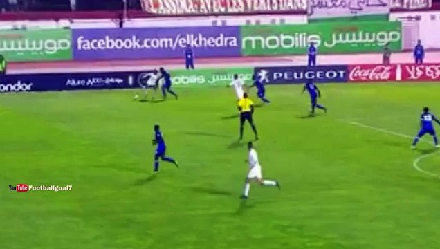 Yacine Brahimi fantastic nutmeg - Algeria vs Tanzania 2015
