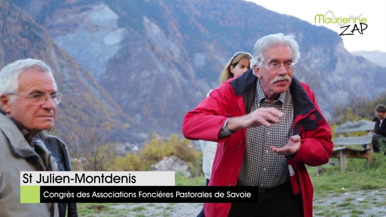 Rencontre des associations foncières pastorales de Savoie en congrès dans la commune de St Julien Mondenis
