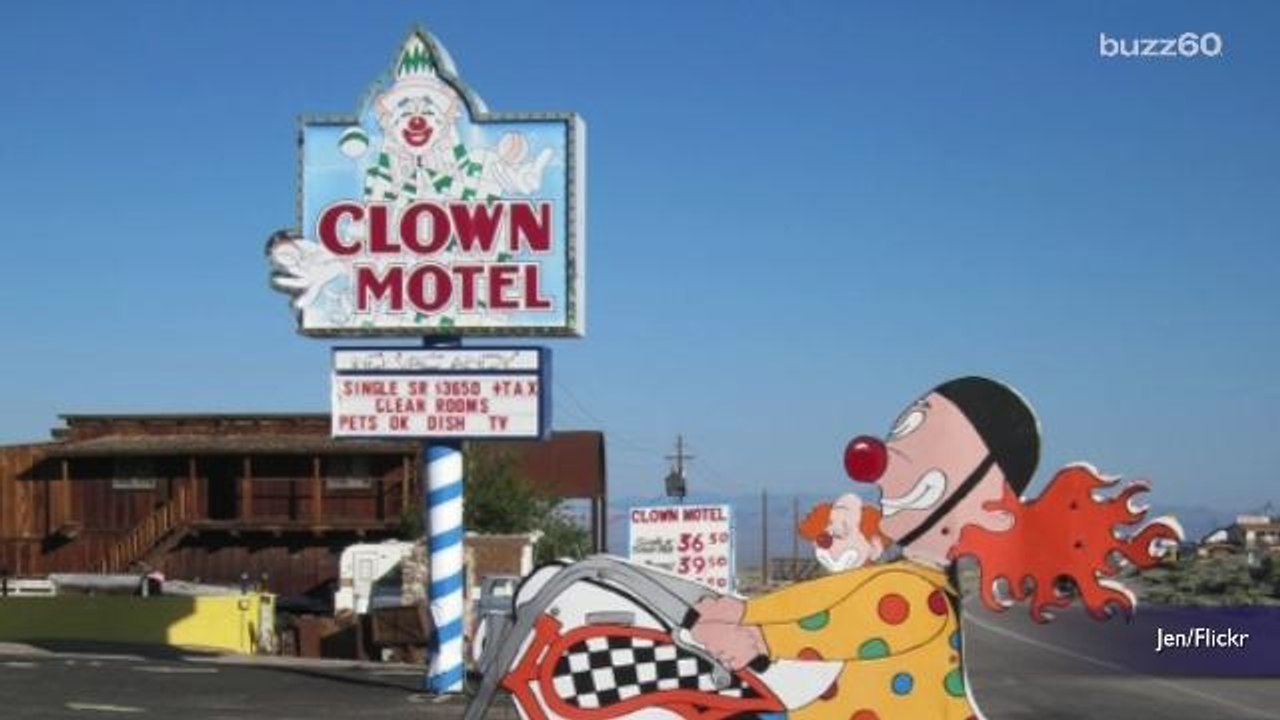 The Clown Motel is waiting for your visit