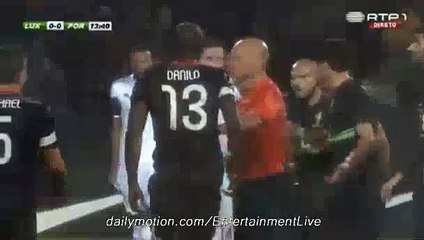 Danilo Pereira Gets INJURED LUXEMBOURG 0-0 PORTUGAL