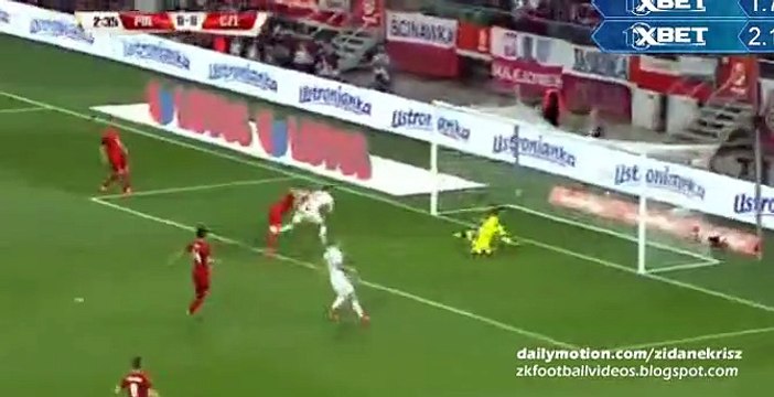 1-0 Arkadiusz Milik Goal - Poland v. Czech Republic 17.11.2015 HD