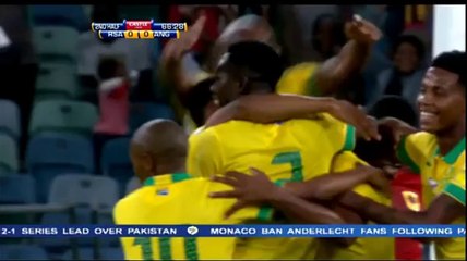 South Africa  1 - 0	 Angola -highlights