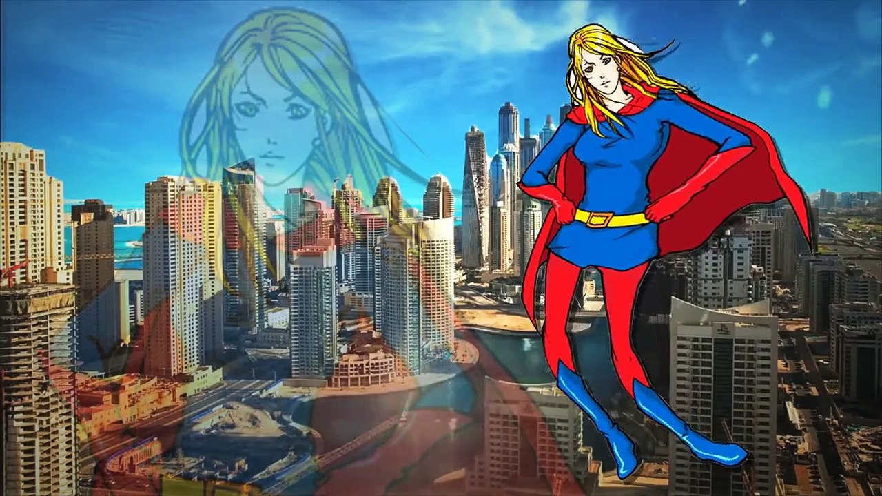 Superman Cartoons Finger Family Children Nursery Rhymes _ Superman Finger Family Rhymes For Children