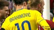 Zlatan Ibrahimovic Goal - Denmark vs Sweden 0-1 Euro Qualification 2015