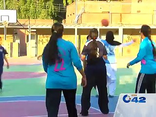 Girls’ basketball tournament at FC collage ground