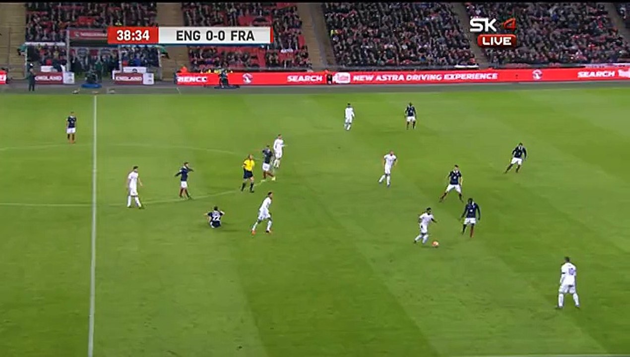 Dele Alli 1:0 Amazing Goal | England - France 17.11.2015 HD