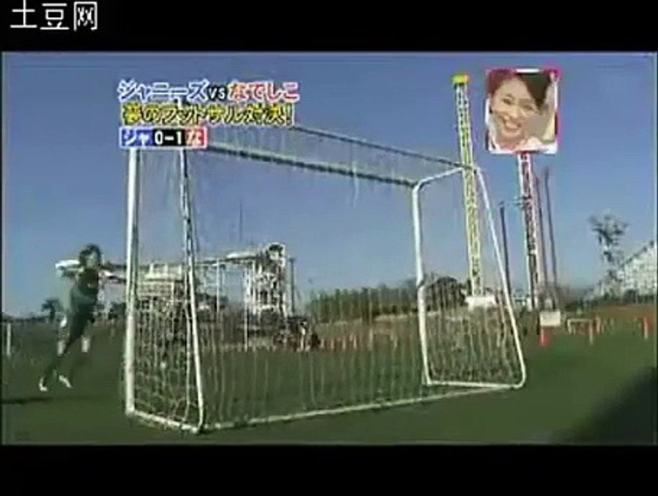 ジャニーズ対なでしこ フットサル対決！勝利はどちらの手に？？