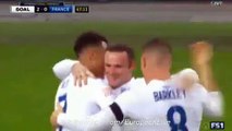 WAYNE ROONEY Fantastic GOAL  - England 2-0 France - Friendly - 17.11-2015