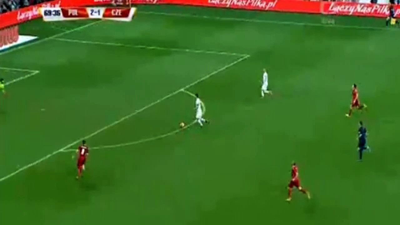 Kamil Grosicki Goal Poland vs Czesch Republic 3-1 17.11.2015