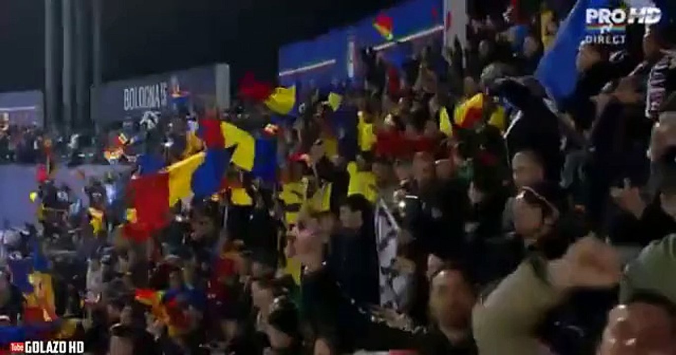 Gol Florin Andone _ Italia - Romania 2-2 (2015) Meci Amical