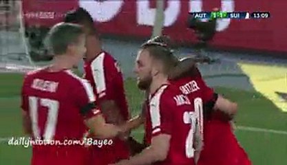 All Goals - Austria 1 - 2 Switzerland - 17-11-2015