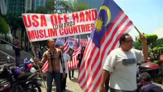 BARACK OBAMA VISIT MALAYSIA | Muslim Protest in Malaysia against OBAMA