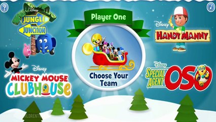 Mickey Mouse Clubhouse Full Game Episode of Dashing Through the Snow - Complete Walkthroug