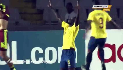 Caicedo Goal - Venezuela 0-3 Ecuador - 17-11-2015 - World Cup - Qualification