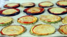 Ricetta Vegan Vegetariana - Pizzette di melanzane e zucchine